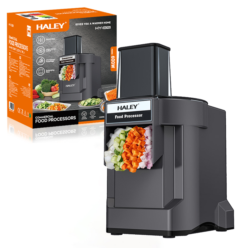 Feliator Electric Profesional HALEY HY-1321, Garanție 3 Ani, 600W, Capacitate Mare 17+ Căni, pentru Cartofi, Ceapă și Legume, Set Complet cu Accesorii Incluse