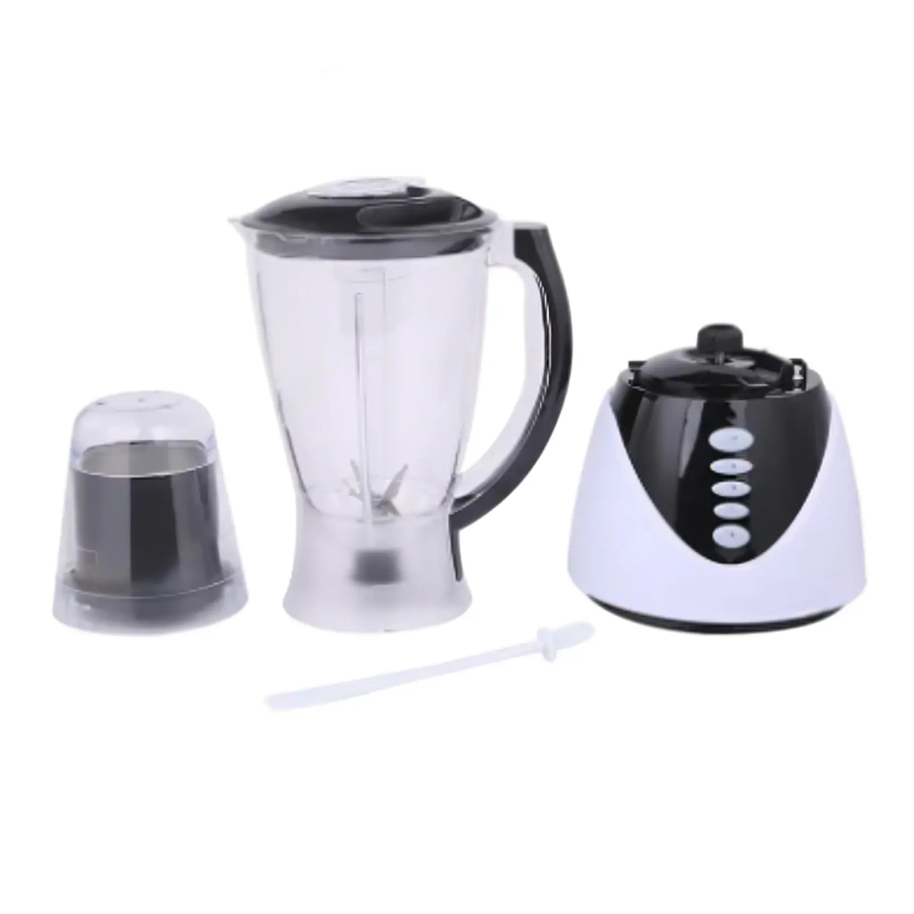 Blender Electric HOFFMANS HM-188, 450W, Recipient 1.5L, 3 Programe, Lame Inox, Mixare Rapidă pentru Fructe și Legume