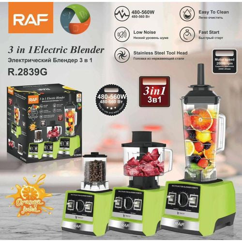 Blender profesional 3 in 1 , 2800W putere , 2.0 L ,fructe și legume