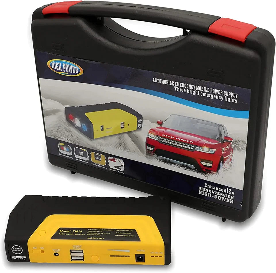 Robot pornire auto portabil , cu acumulator 60800 mAh