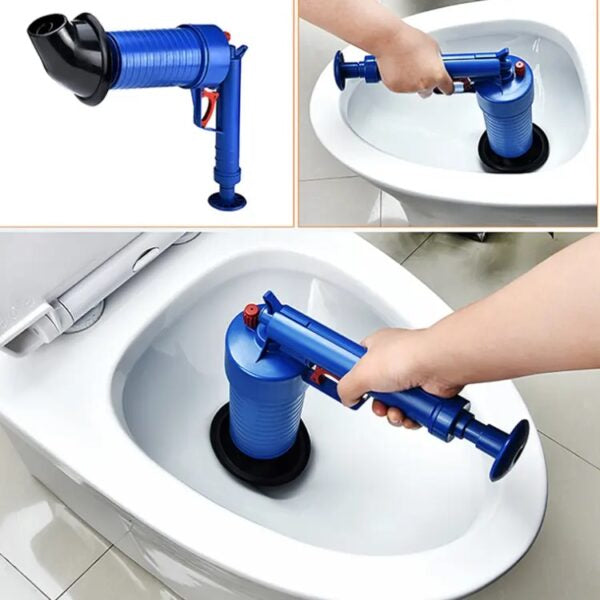 Aparat cu aer comprimat pentru desfundat scurgerile