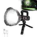 Lanterna LED, reincarcabila, functie Powerbank, 4 moduri iluminare, trepied inclus