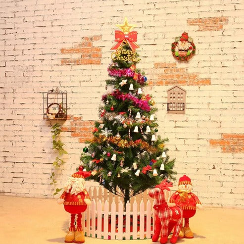 Brad de Craciun 180cm + Set complet accesorii pentru impodobit