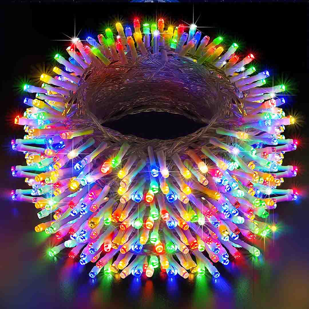 Instalație Rola 100M, Lumini LED Multicolor, 480 LEDURI, Interior/exterior