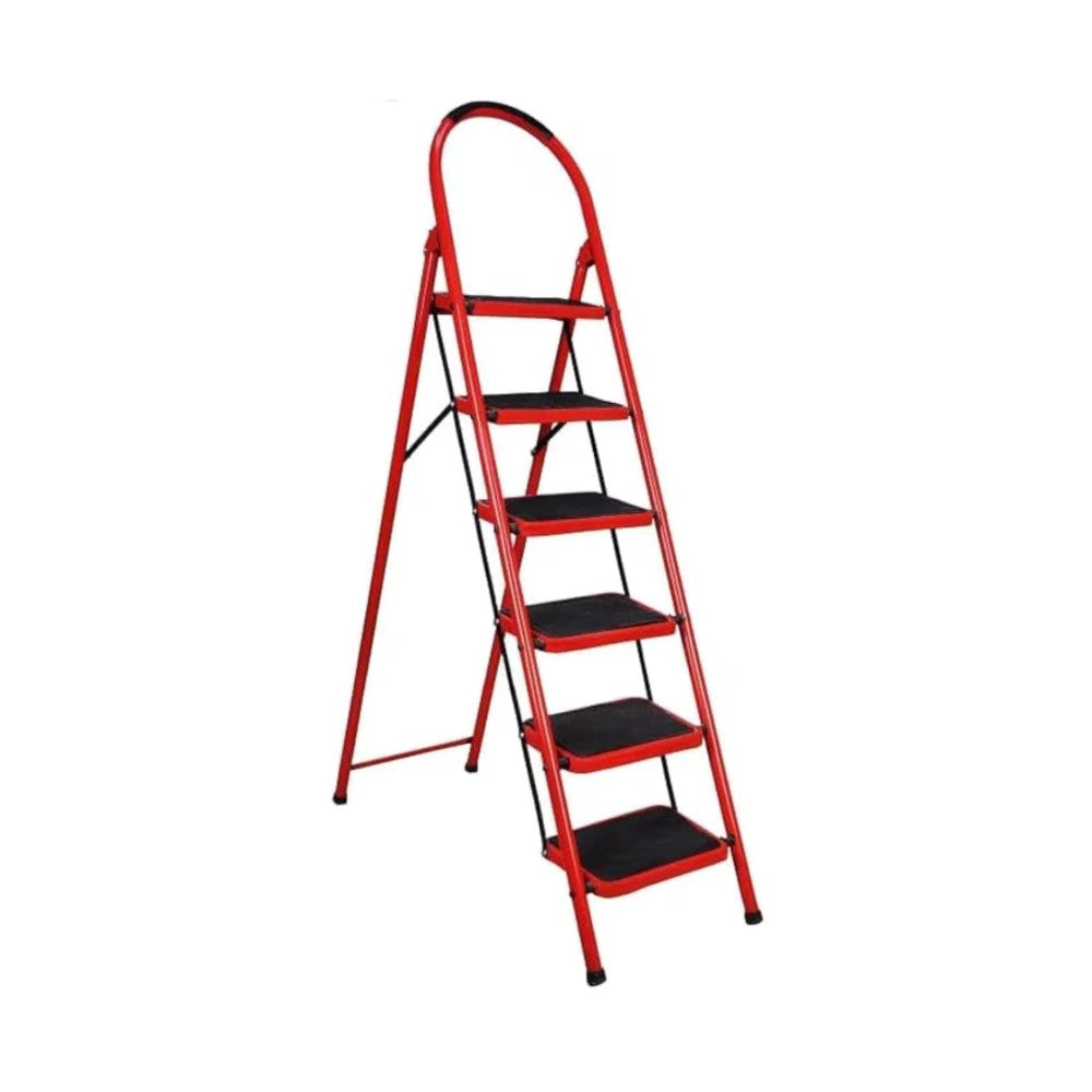 Scara pliabila metalica At Performance, cu structura solida 6 trepte