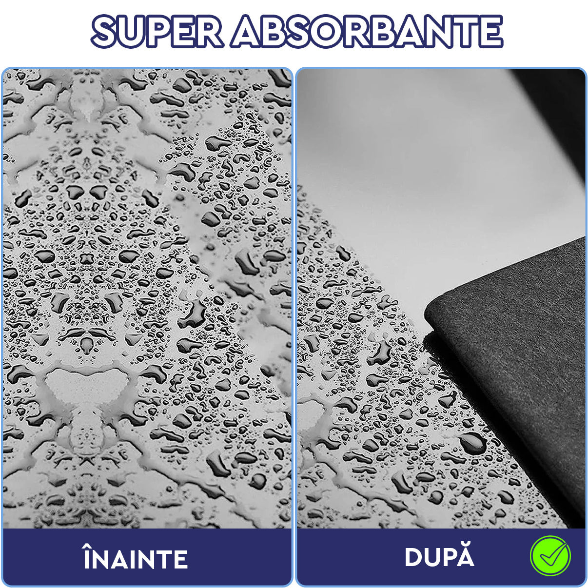 Laveta Magică din Microfibrǎ  set de 5 bucăți