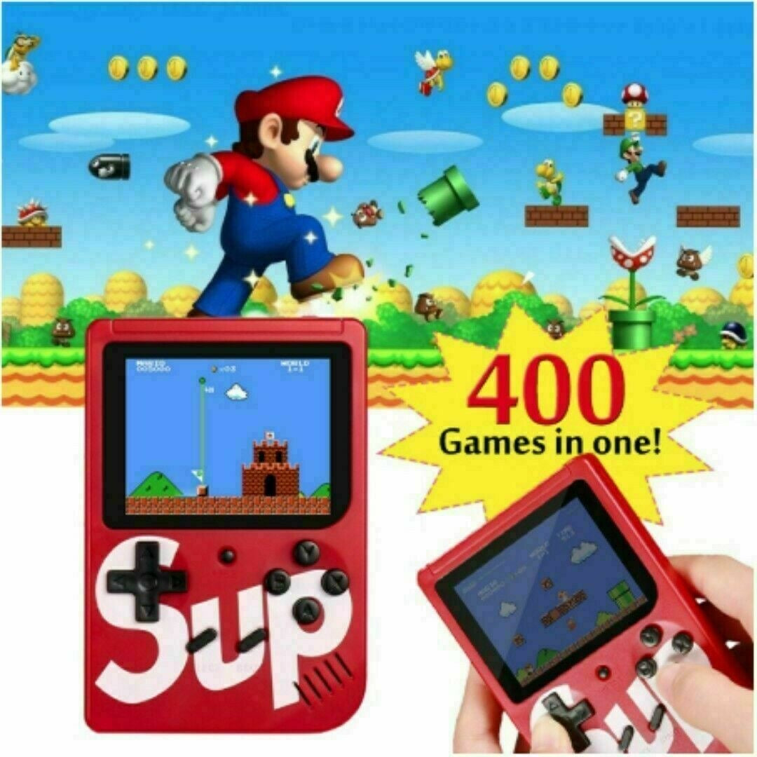 MINI CONSOLA TV, 400 DE JOCURI IN 1, ECRAN 3 INCH , SUP