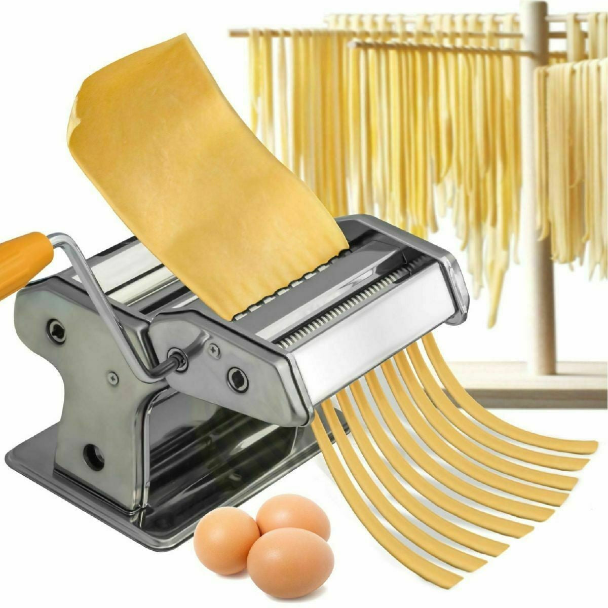 Masina de taitei si spaghete, inox, diverse grosimi
