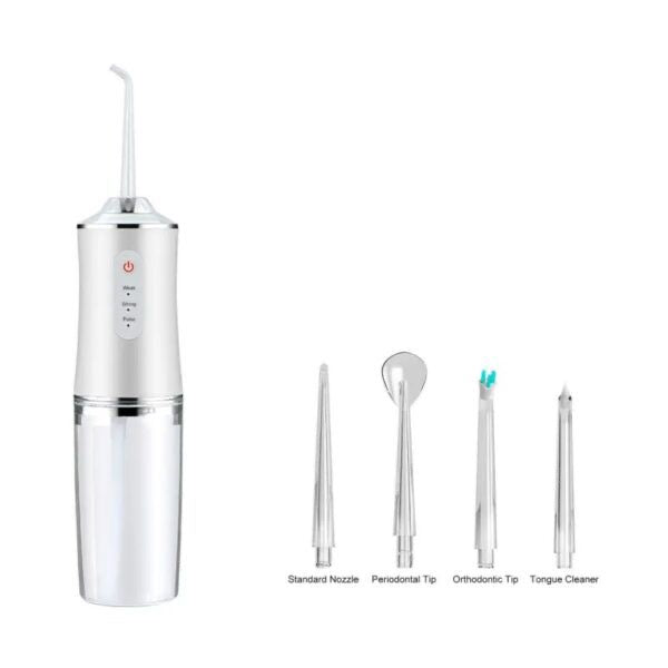 Irigator Oral 3 Moduri De Lucru, 4 capete , Portabil, Rezervor 220 Ml