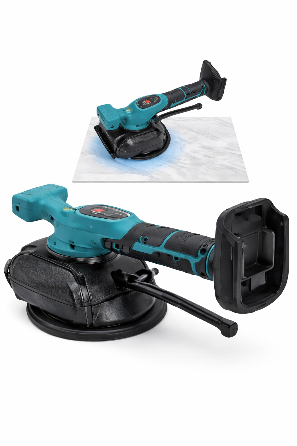 Ventuză vibrantă pentru gresie cu acumulator , masina de montaj placi ceramice