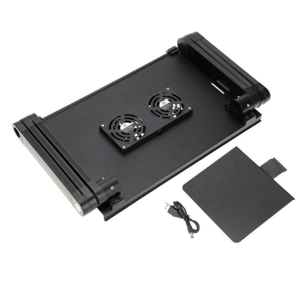 Masuta reglabila si pliabila pentru laptop T8 cu 2 ventilatoare