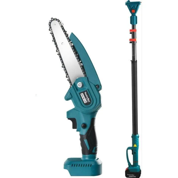 Set Mini Drujba 2 Acumulatori, 36V ,3Ah, cu Brat 2.13m Telescopic, Unghi de Taiere Reglabil