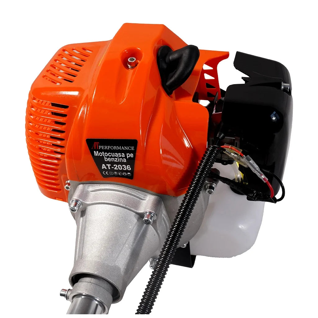 Motocoasă pe benzină AT Performance AT-2036, 52cc, 6CP, 11000 RPM, cu accesorii incluse