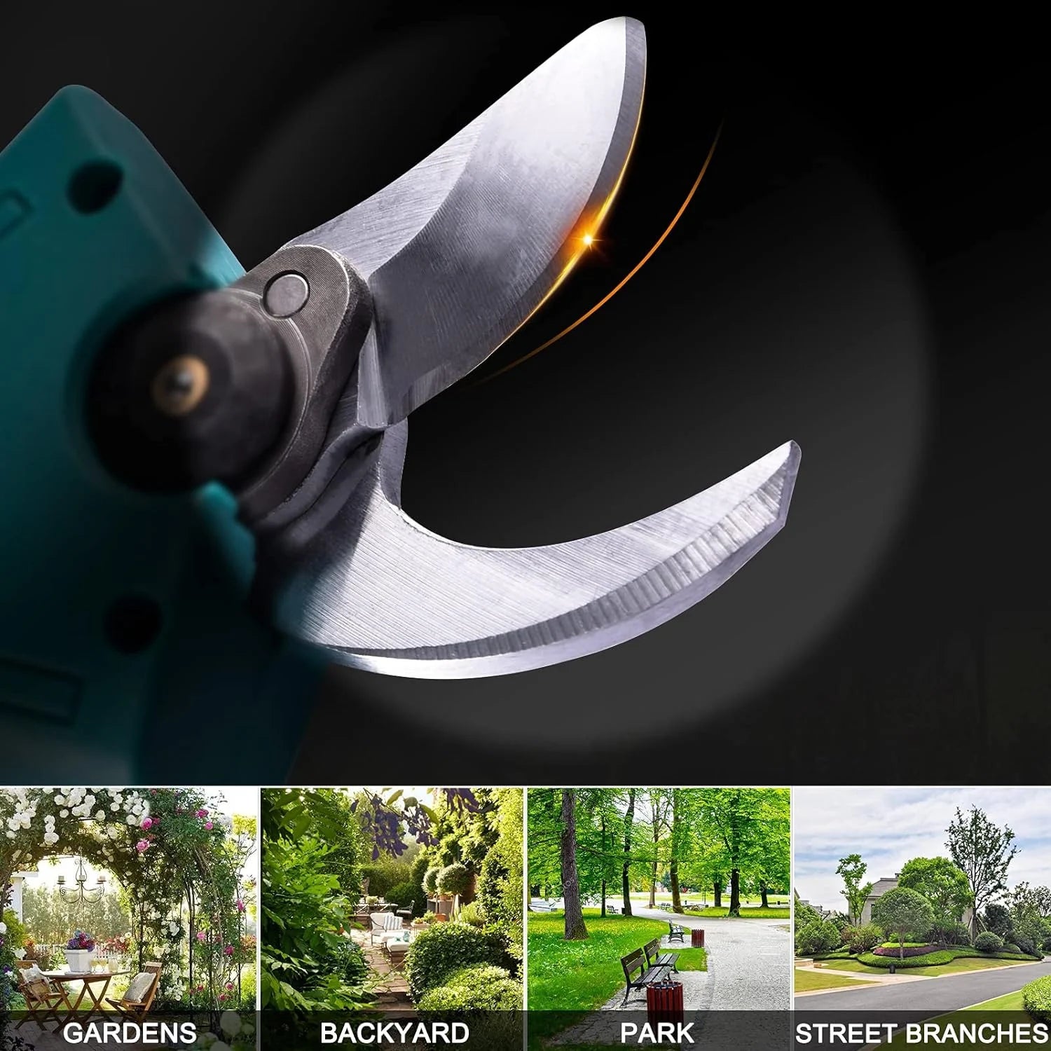 Set Motocoasa, Foarfeca, MiniDrujba cu 5 Acumulatori 48V, 3 Incarcatoare, Accesorii Incluse, Trusa Depozitare