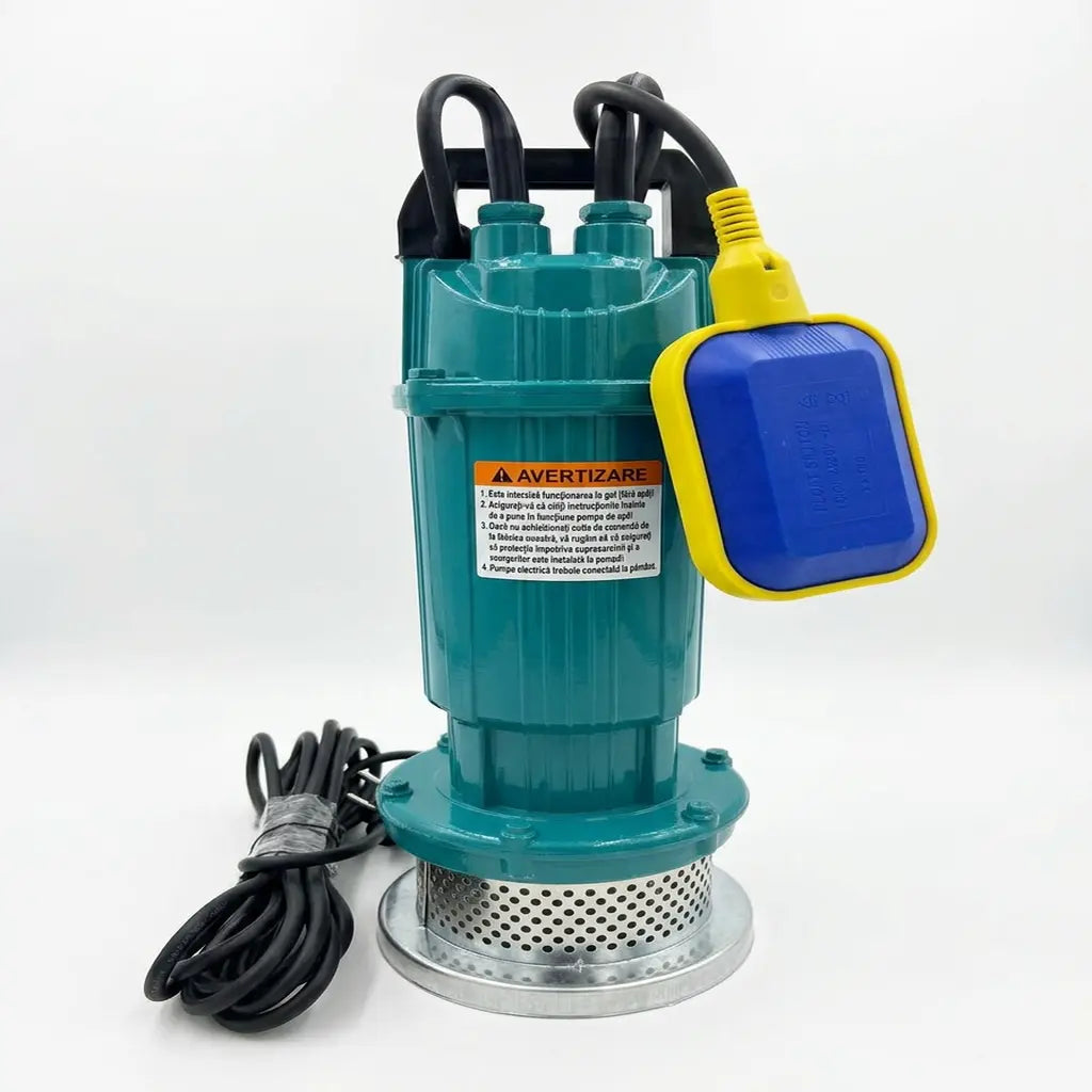 Pompa apa curata submersibila, AT-Performance AT-2039, fonta, pornire automata, cu plutitor, 370 W, Inaltime refulare 16 m, adancime absorbtie 6 m, 1.5 m3/h, 1 Tol, 220 V
