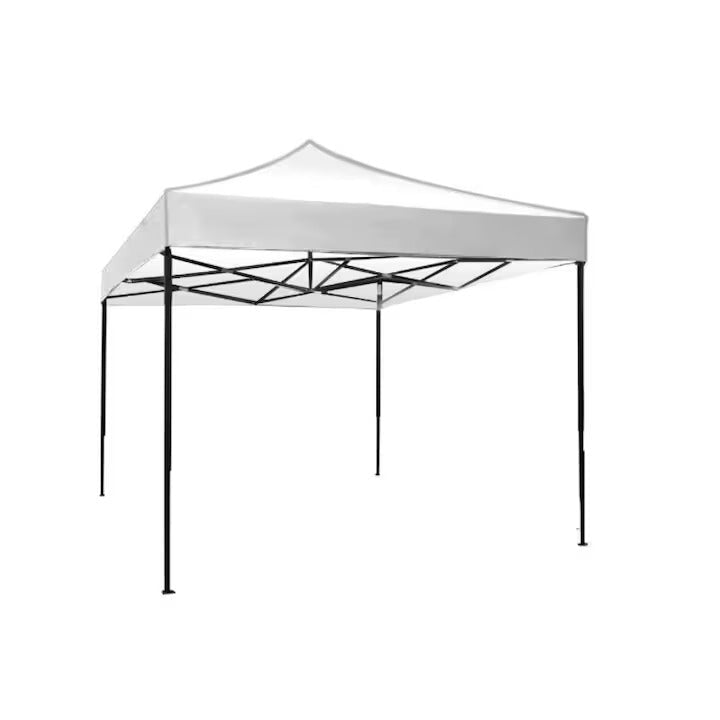 Cort Pavilion 3x3m Pliabil Cadru Metal pentru Curte, Gradina, Evenimente