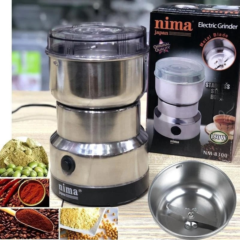 Râșniță electrică pentru cafea sau condimente din oțel inoxidabil