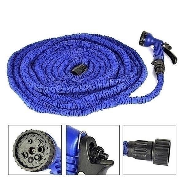 Furtun de gradina extensibil 30m, cu aparat de udat performant
