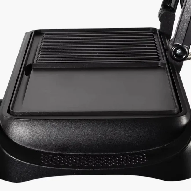 Grill Electric 2 în 1 RAF R2695, 1600W, Plăci Antiaderente, Grill & Presă, Temperatură Reglabilă, Garanție 3 Ani