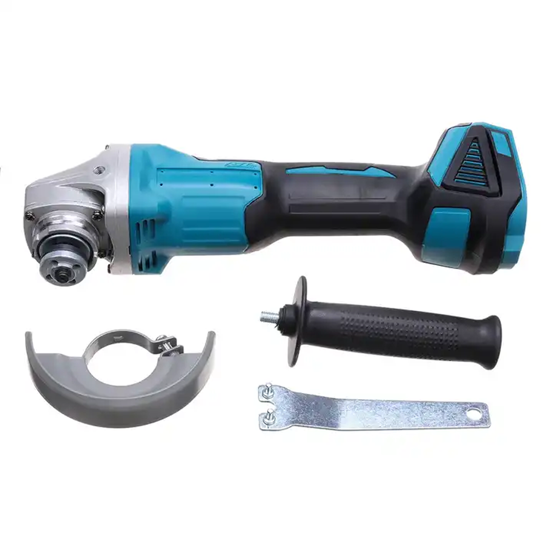 Polizor unghiular cu acumulator 48V, 2 baterii detasabile, discuri taiere/slefuire incluse, incarcator rapid, valiza transport si depozitare