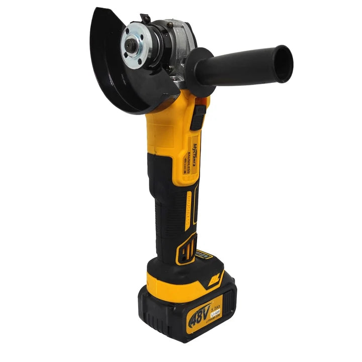 Flex Profesional fără Fir Mustang 48V | 2 Acumulatori 5Ah | Disc 125 mm | 9000 RPM | Polizor Unghiular Portabil