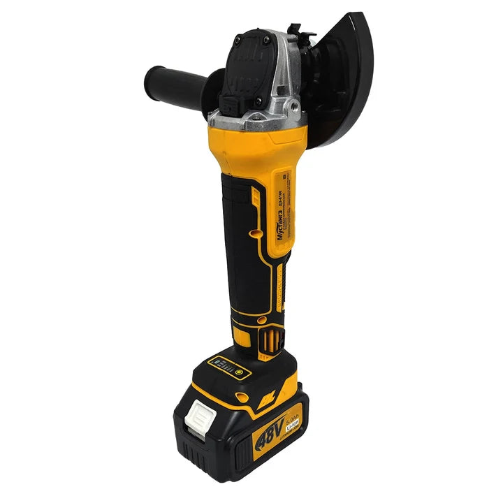 Flex Profesional fără Fir Mustang 48V | 2 Acumulatori 5Ah | Disc 125 mm | 9000 RPM | Polizor Unghiular Portabil
