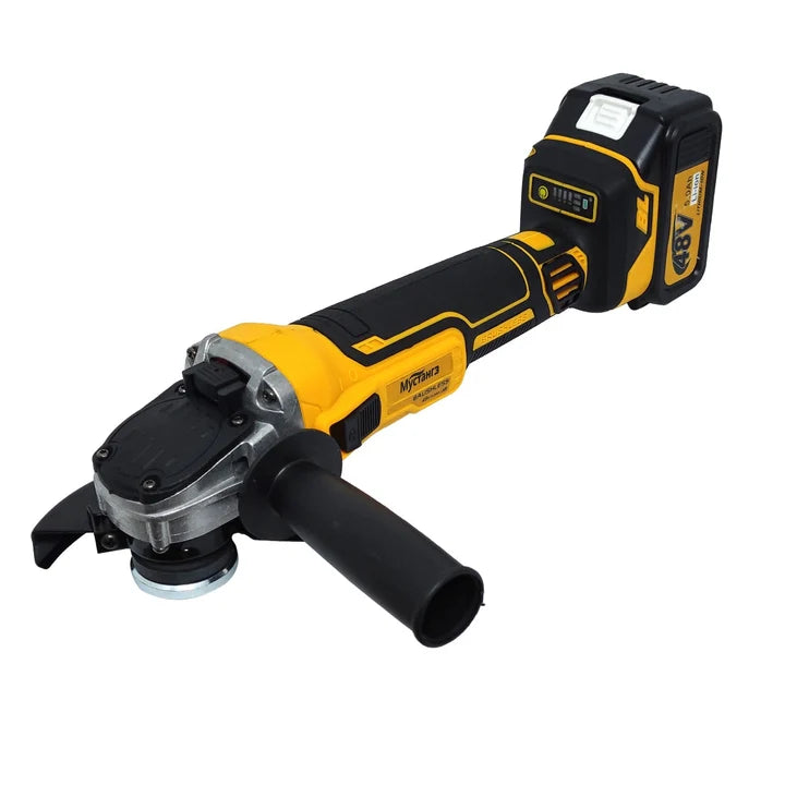 Flex Profesional fără Fir Mustang 48V | 2 Acumulatori 5Ah | Disc 125 mm | 9000 RPM | Polizor Unghiular Portabil