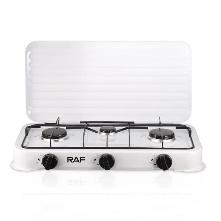 Plită pe Gaz cu 3 Ochiuri RAF R.8035 – Eficiență și Design Modern